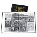 The Beatles Newspaper Book with Black Leather Cover