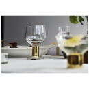 Sagaform Club Wine Glasses - Gold (Set of 2)
