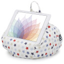 iBeani iPad, Tablet and eReader Bean Bag Stand - Blue and Red Stars