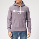 Champion Men's Script Overhead Hoodie - Purple