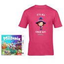 Miitopia + All About Mii T-Shirt (Pink)
