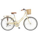 Viking Belgravia Ladies Traditional Heritage 6sp Bike - Latte 26" Wheel