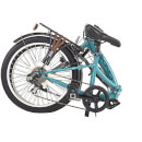 Viking Metropolis 6sp Folding Bike - Aqua 20" Wheel