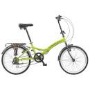 Viking Metropolis 6sp Folding Bike - Green 20" Wheel
