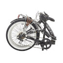Viking Metropolis 6sp Folding Bike - Black 20" Wheel