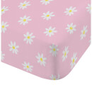 Catherine Lansfield Daisy Dreamer Cotton Rich Fitted Sheet - Pink