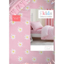 Catherine Lansfield Daisy Dreamer Cotton Rich Duvet Set - Pink
