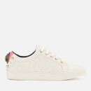 Kurt Geiger London Women's Ludo Leather Low Top Trainers - Pink Comb