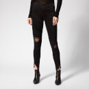 Frame Women's Le Skinny de Jeanne Side Fray Jeans - Hathaway