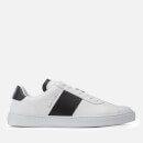 Paul Smith Men's Levon Leather Cupsole Trainers - White/Black