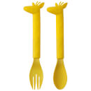 Sunnylife Giraffe Spoon and Fork Set