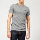 Superdry Men's Orange Label Vintage Embossed T-Shirt - Navy/Grey Melange
