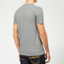 Superdry Men's Orange Label Vintage Embossed T-Shirt - Navy/Grey Melange