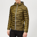Superdry Men's Clarendon Down Hooded Jacket - Bright Khaki