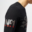 Superdry Men's Vintage Logo 1st Duo Long Sleeve T-Shirt - Black