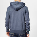 Superdry Men's Orange Label Zip Hoody - Abyss Navy Feeder Stripe