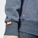 Superdry Men's Orange Label Zip Hoody - Abyss Navy Feeder Stripe
