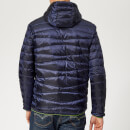 Superdry Men's Clarendon Down Hooded Jacket - True Navy