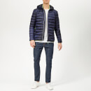 Superdry Men's Clarendon Down Hooded Jacket - True Navy