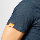 Superdry Men's Orange Label Vintage Embossed T-Shirt - Abyss Feeder Stripe