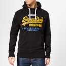 Superdry Men's Premium Goods Tri Infill Hoody - Black