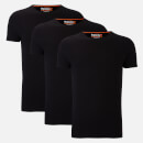 Superdry Men's Superdry Laundry Slim Tee Triple Pack - Laundry Black