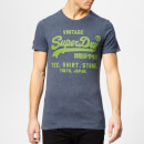 Superdry Men's Shirt Shop Feeder T-Shirt - Royal Blue Feeder