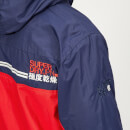 Superdry Men's Arctic Exon Hooded Windcheater - Red/White/Blue