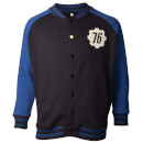 Fallout Men's Vault 76 Varsity Jacket - Navy