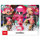 Octoling Triple Pack (Octoling Boy + Octopus + Girl) amiibo (Splatoon Collection)