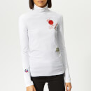 Champion X WOOD WOOD Women's Elissa Turtle Neck Long Sleeve Top - White