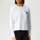 Champion X WOOD WOOD Women's Lucy Crew Neck Sweatshirt - White