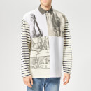 JW Anderson Men's Durer Prints Rugby Shirt - Off White