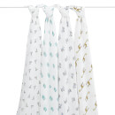 aden + anais Classic Swaddle 4 Pack Jungle Jam