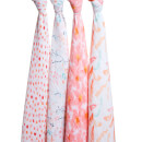 aden + anais Classic Swaddle 4 Pack Petal Blooms