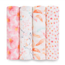 aden + anais Classic Swaddle 4 Pack Petal Blooms