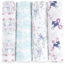 aden + anais Classic Swaddle 4 Pack Bambi