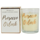Prosecco O'Clock Candle in Gift Box - Rose Gold