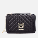 Love Moschino Women's Quilted Shoulder Bag - Black