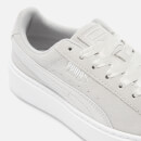 Puma Women's Platform Galaxy Trainers - Grey Violet/Puma Silver