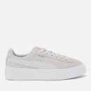 Puma Women's Platform Galaxy Trainers - Grey Violet/Puma Silver