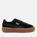 Puma Women's Platform Galaxy Trainers - Puma Black/Gum