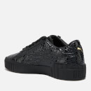 Puma Women's Cali Croc Trainers - Puma Black/Puma Black
