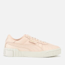 Puma Women's Cali Emboss Trainers - Cream Tan/Cream Tan