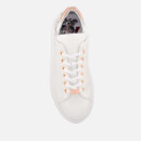 Ted Baker Women's Ailbe 3 Leather Flatform Trainers - White Narnia