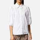 Ganni Women's Olayan Shirt - Bright White