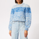 Ganni Women's The Julliard Mohair Jumper - Lapis Blue