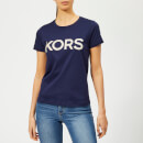 MICHAEL MICHAEL KORS Women's Kors Stud T-Shirt - Navy
