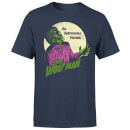 Universal Monsters The Wolfman Retro Men's T-Shirt - Navy