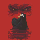 Universal Monsters Dracula Illustrated Men's T-Shirt - Red